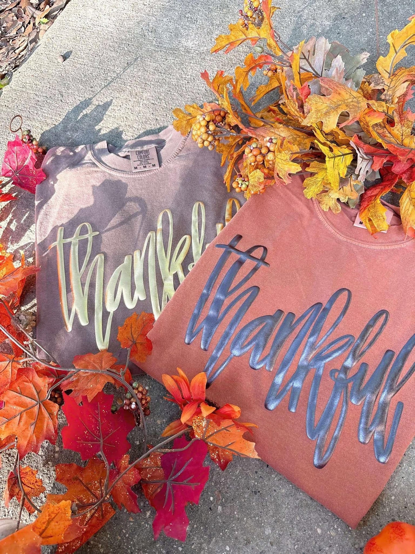 Thankful Puffprint