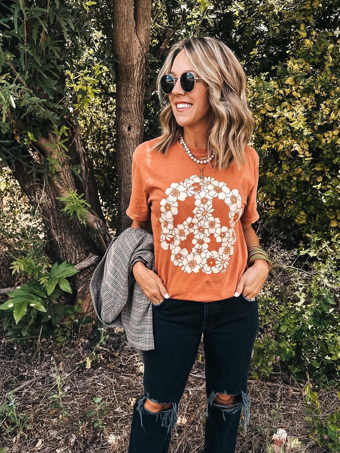 Peace tee